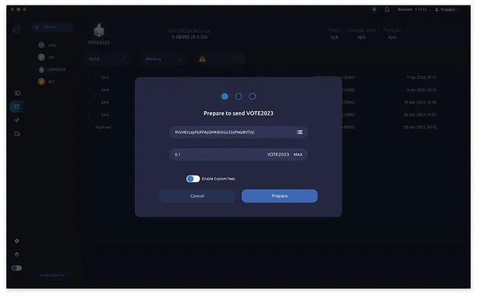 How to Vote on Komodo Wallet Desktop