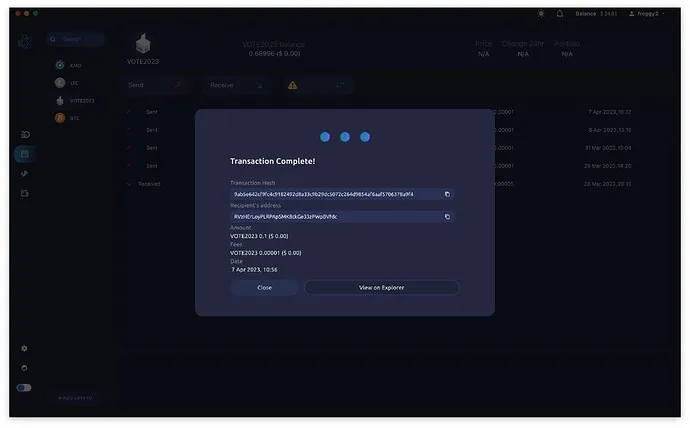 How to Vote on Komodo Wallet Desktop