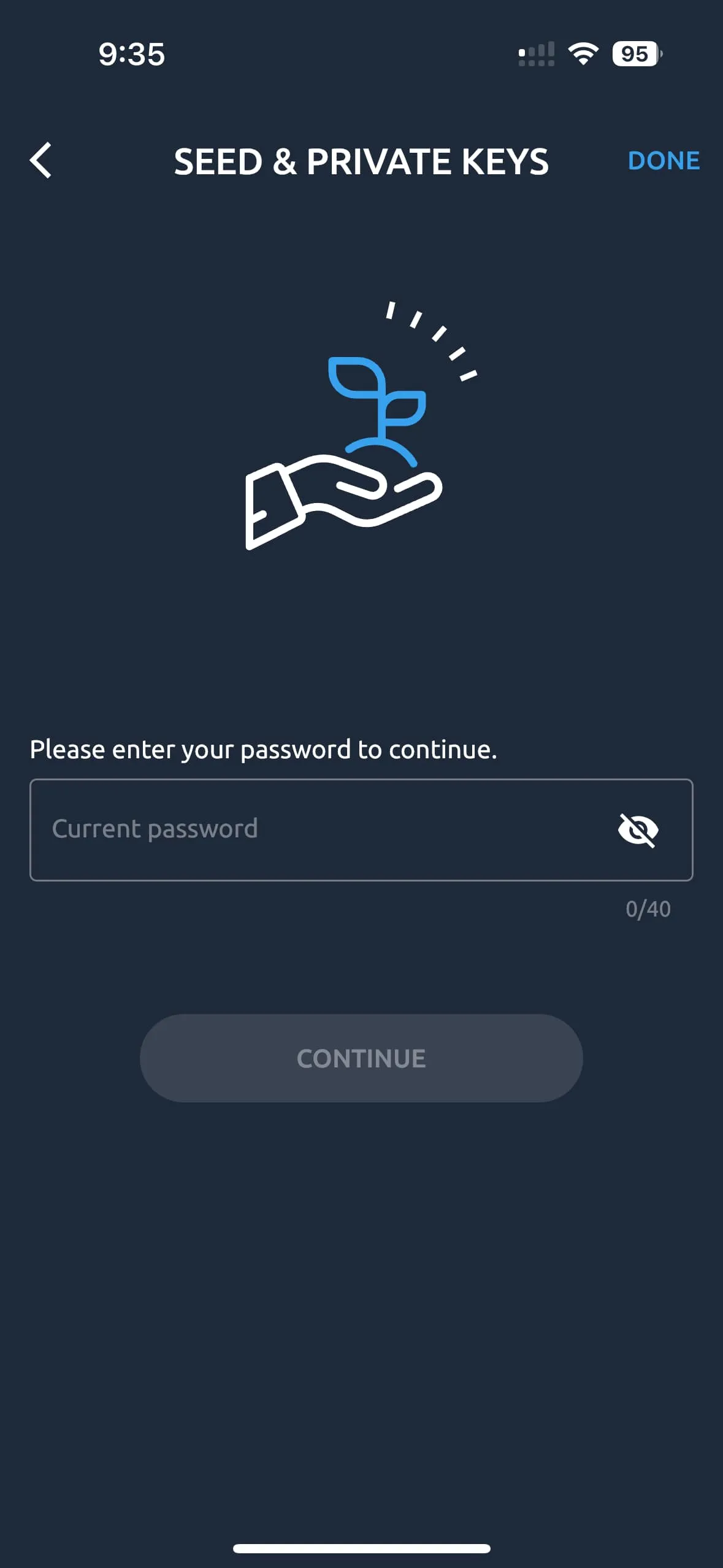  How to Export/View Private Keys or/and Seed Phrase in Komodo Wallet Mobile